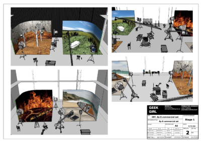 Geek Girl - Production Design by Julian Fullalove